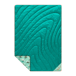 Rumpl Original Puffy Blanket - Aqua Outer Banks Original Puffy Blanket - Aqua Outer Banks | Rumpl Blankets For Everywhere Printed Original