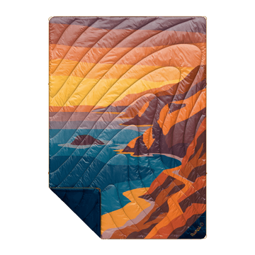 Rumpl Original Puffy Blanket - Big Sur Fade Original Puffy Blanket - Big Sur Fade | Rumpl Blankets For Everywhere Printed Original
