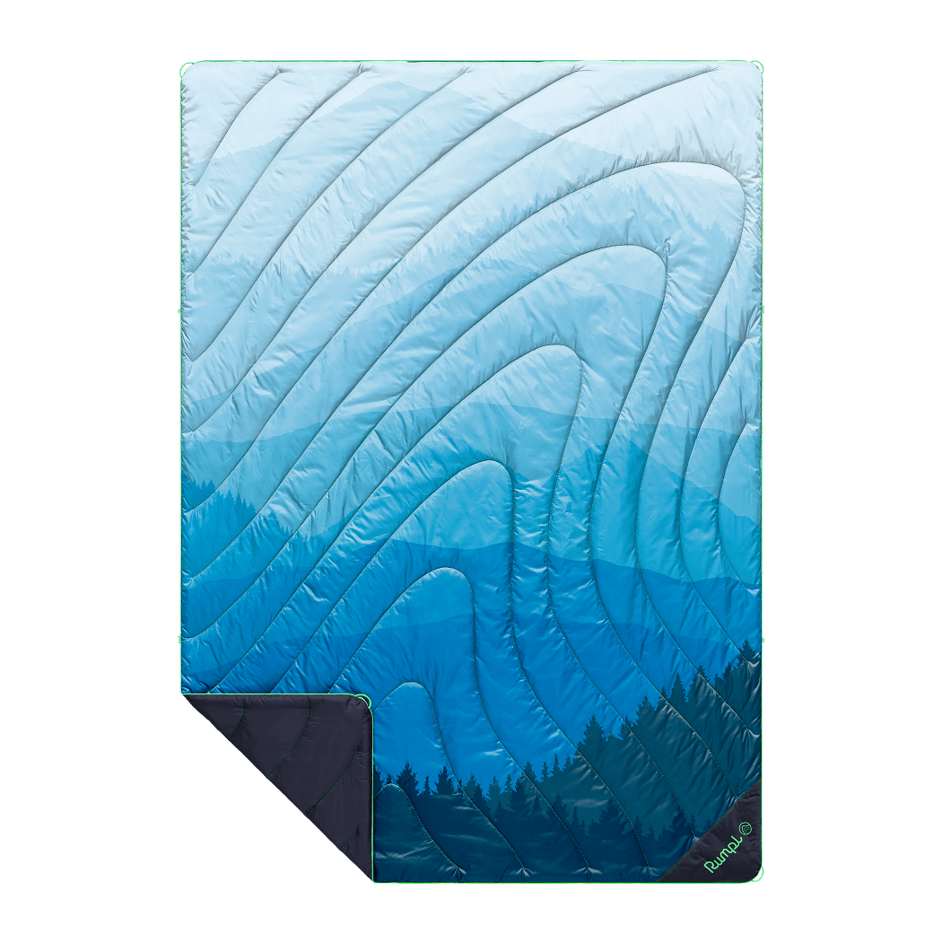 Couverture Rumpl Puffy 1 Pers – Ocean Fade – Édition Shark Week – 132 X 190 Cm