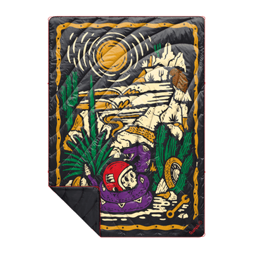 Rumpl Original Puffy Blanket - Born To Be Wild Original Puffy Blanket - Born To Be Wild | Rumpl Blankets For Everywhere Printed Original