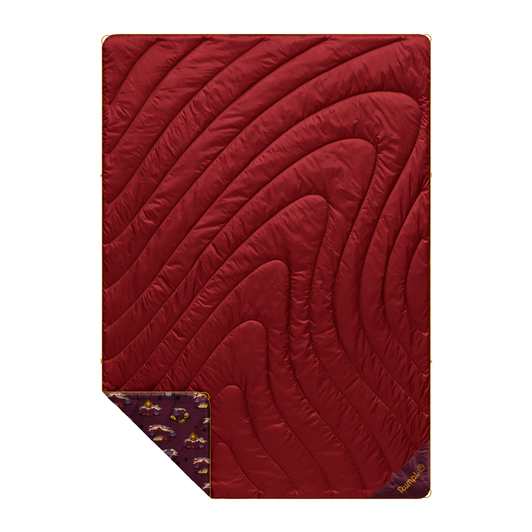 Rumpl Original Puffy Blanket - Cherry Desert Cheers Original Puffy Blanket - Cherry Desert Cheers | Rumpl Blankets For Everywhere Printed Original