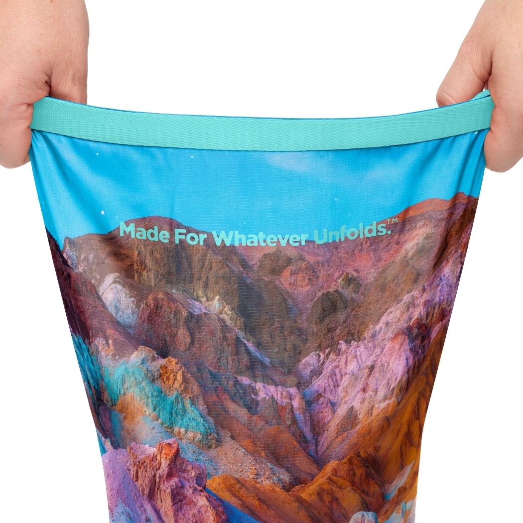 Rumpl Original Puffy Blanket - Death Valley Dawn Original Puffy Blanket - Death Valley Dawn | Rumpl Blankets For Everywhere Printed Original
