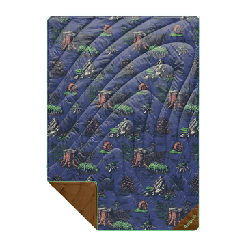 Rumpl Original Puffy Blanket - Forest Floor Original Puffy Blanket - Forest Floor | Rumpl Blankets For Everywhere Printed Original