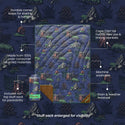 Rumpl Original Puffy Blanket - Forest Floor Original Puffy Blanket - Forest Floor | Rumpl Blankets For Everywhere Printed Original