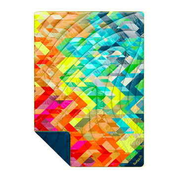 Rumpl Original Puffy Blanket - Geo Fresh Original Puffy Blanket - Geo Fresh | Rumpl Blankets For Everywhere Printed Original