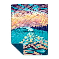 Original Puffy Blanket - Gianna Andrews - Tidal Reflections
