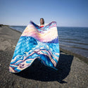 Original Puffy Blanket - Gianna Andrews - Tidal Reflections