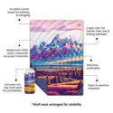 Rumpl Original Puffy Blanket - Grand Teton National Park Grand Teton National Park Blanket | Rumpl Original Puffy Blanket Printed Original