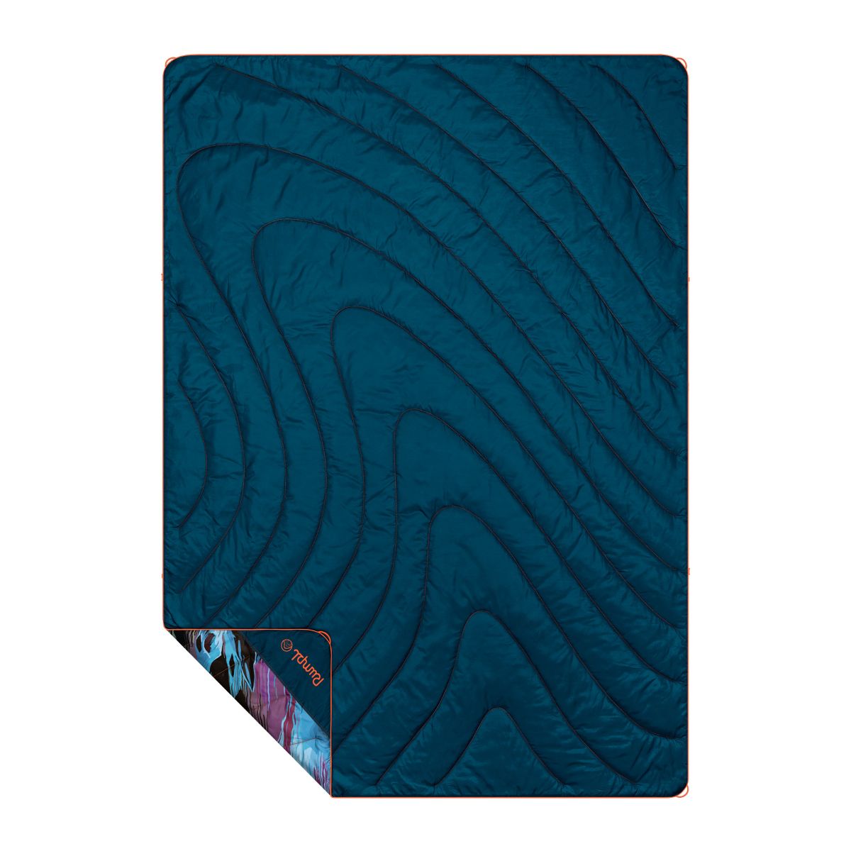Rumpl Original Puffy Blanket - Great Smoky National Park Great Smoky National Park Blanket | Rumpl Blankets Printed Original