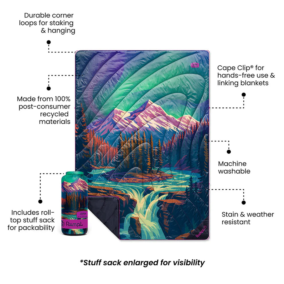 Original Puffy Blanket - Jasper National Park