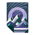 Rumpl Original Puffy Blanket - Lavender Peak Eclipse Original Puffy Blanket - Lavender Peak Eclipse | Rumpl Blankets for Everywhere Printed Original