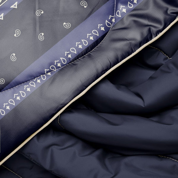Rumpl Original Puffy Blanket - Midnight Mesa Bandana Original Puffy Blanket - Midnight Mesa Bandana | Rumpl Blankets For Everywhere Printed Original