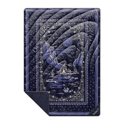 Rumpl Original Puffy Blanket - Midnight Mesa Bandana Original Puffy Blanket - Midnight Mesa Bandana | Rumpl Blankets For Everywhere Printed Original