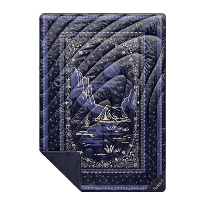 Rumpl Original Puffy Blanket - Midnight Mesa Bandana Original Puffy Blanket - Midnight Mesa Bandana | Rumpl Blankets For Everywhere Printed Original