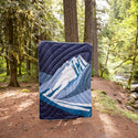 Rumpl Original Puffy Blanket - Midnight Mountain Peak Original Puffy Blanket - Midnight Mountain Peak | Rumpl Blankets For Everywhere Printed Original