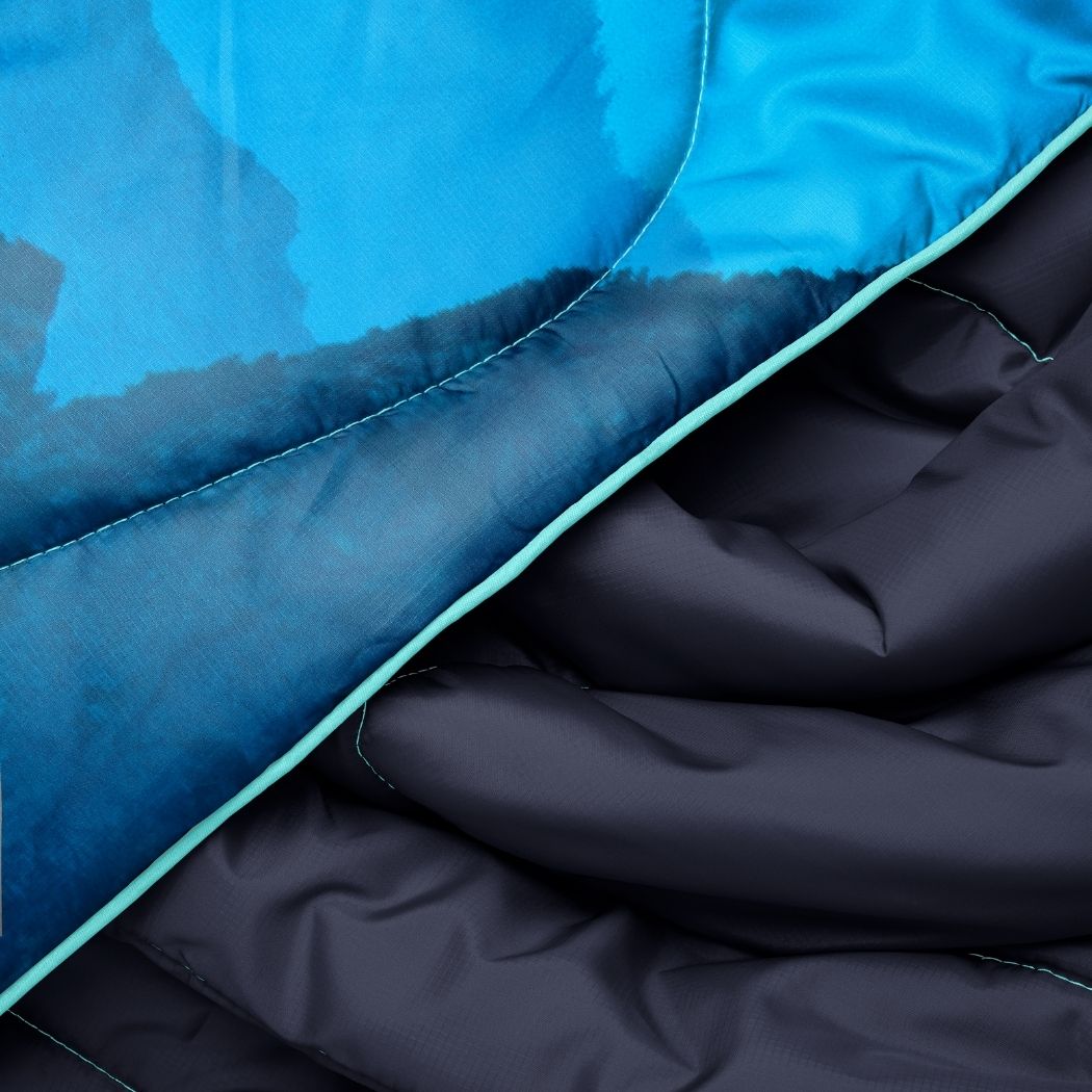 Rumpl Original Puffy Blanket - Misty Peaks Mountainscape Original Puffy Blanket - Misty Peaks Mountainscape | Rumpl Blankets For Everywhere Printed Original