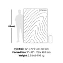Rumpl Original Puffy Blanket - Out Of Sight Original Puffy Blanket - Out Of Sight | Rumpl Blankets For Everywhere Printed Original