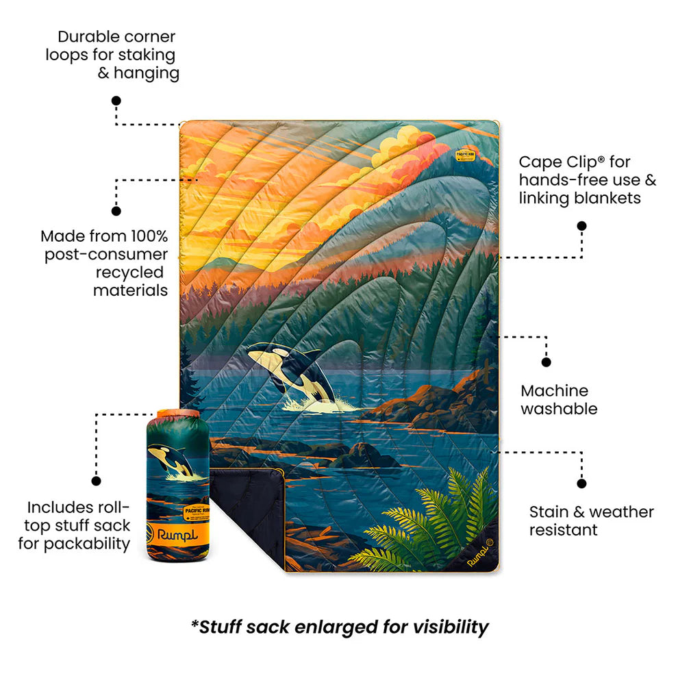 Original Puffy Blanket - Pacific Rim National Park