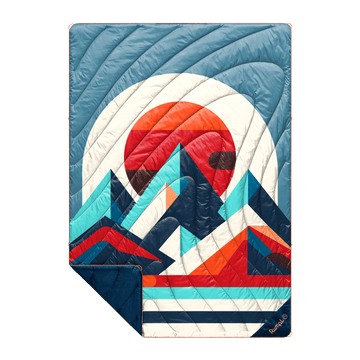 Rumpl Original Puffy Blanket - Radiant Peak Eclipse Original Puffy Blanket - Radiant Peak Eclipse | Rumpl Blankets for Everywhere Printed Original