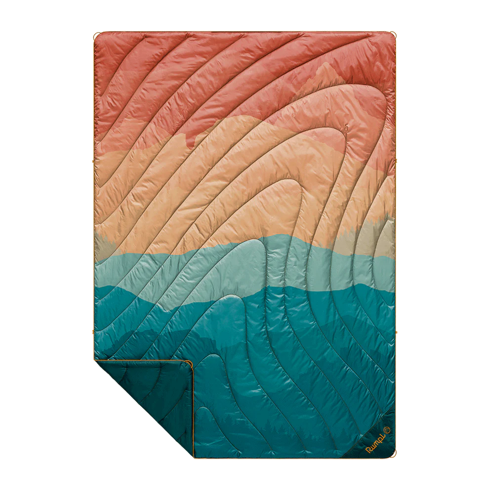 Original Puffy Blanket - Rocky Mountain Sunset Fade