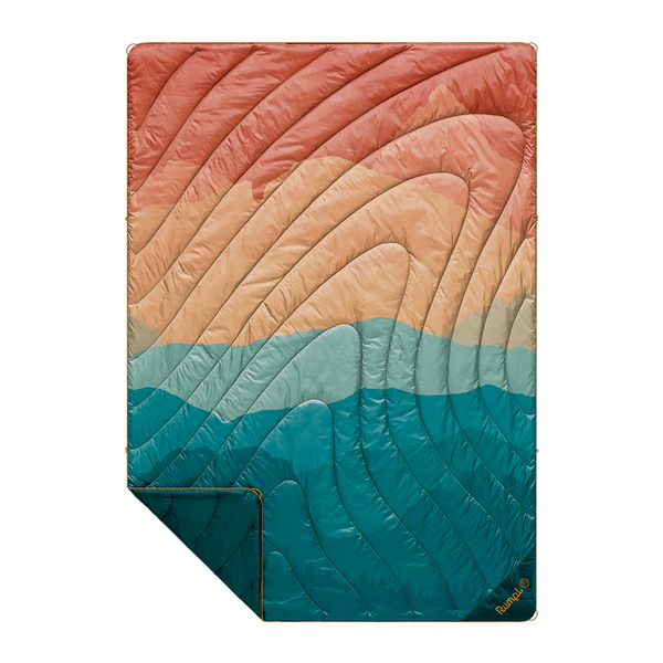 Original Puffy Blanket - Rocky Mountain Sunset Fade