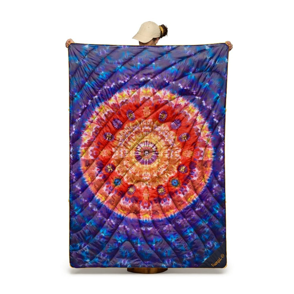 Rumpl Original Puffy Blanket - Tapestry Tie Dye Original Puffy Blanket - Tapestry Tie Dye | Rumpl Blankets For Everywhere Printed Original