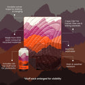 Rumpl Original Puffy Blanket - Teton Dusk Original Puffy Blanket - Teton Dusk | Rumpl Blankets for Everywhere Printed Original