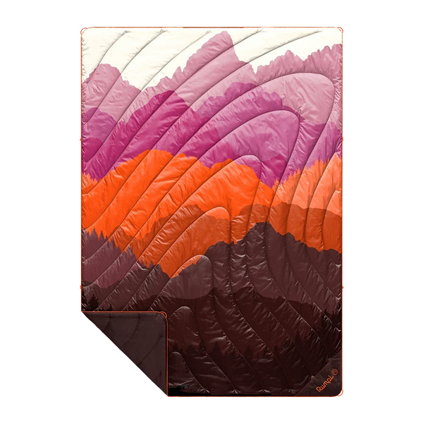 Rumpl Original Puffy Blanket - Teton Dusk Original Puffy Blanket - Teton Dusk | Rumpl Blankets for Everywhere Printed Original