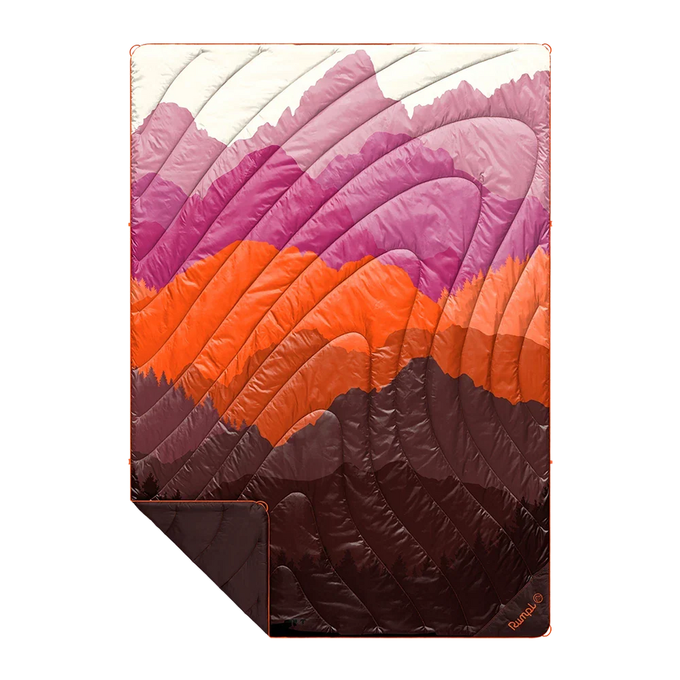 Rumpl Original Puffy Blanket - Teton Dusk Original Puffy Blanket - Teton Dusk | Rumpl Blankets for Everywhere Printed Original