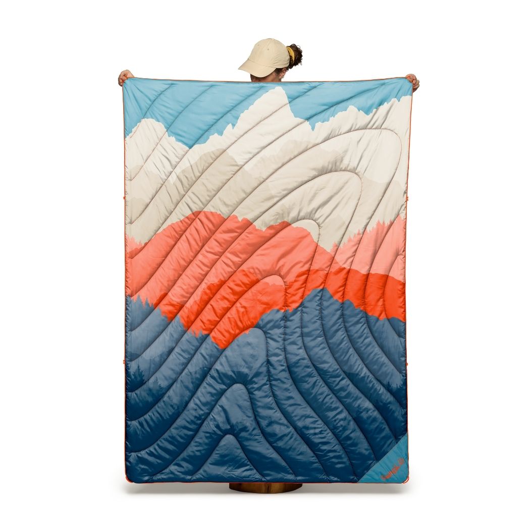 Rumpl Original Puffy Blanket - Teton Glow Original Puffy Blanket - Teton Glow | Rumpl Blankets For Everywhere Printed Original