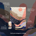 Rumpl Original Puffy Blanket - Valley Dawn Original Puffy Blanket - Valley Dawn | Rumpl Blankets For Everywhere Printed Original
