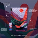 Rumpl Original Puffy Blanket - Valley Dusk Original Puffy Blanket - Valley Dusk | Rumpl Blankets For Everywhere Printed Original