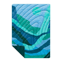 Rumpl Original Puffy Blanket - Valley Seascape Original Puffy Blanket - Valley Seascape | Rumpl Blankets For Everywhere Printed Original