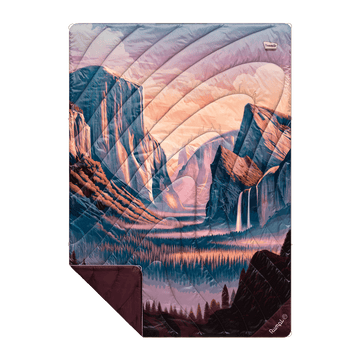 Rumpl Original Puffy Blanket - Yosemite Dawn National Park Original Puffy Blanket - Yosemite Dawn National Park | Rumpl Blankets For Everywhere Printed Original