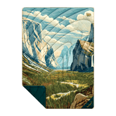 Rumpl Original Puffy Blanket - Yosemite National Park Yosemite National Park Blanket | Rumpl Blankets For Everywhere Printed Original
