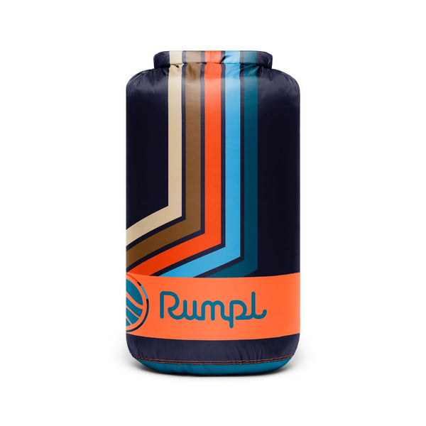 Rumpl Original Puffy 2 Person Blanket - Midnight Retro Stripes Original Puffy 2 Person Blanket - Midnight Retro Stripes | Rumpl Blankets For Everywhere Printed Original