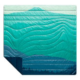 Rumpl Original Puffy 2 Person Blanket - Seascape Ridge Mountains Original Puffy 2 Person Blanket - Seascape Ridge Mountains | Rumpl Blankets For Everywhere Printed Original