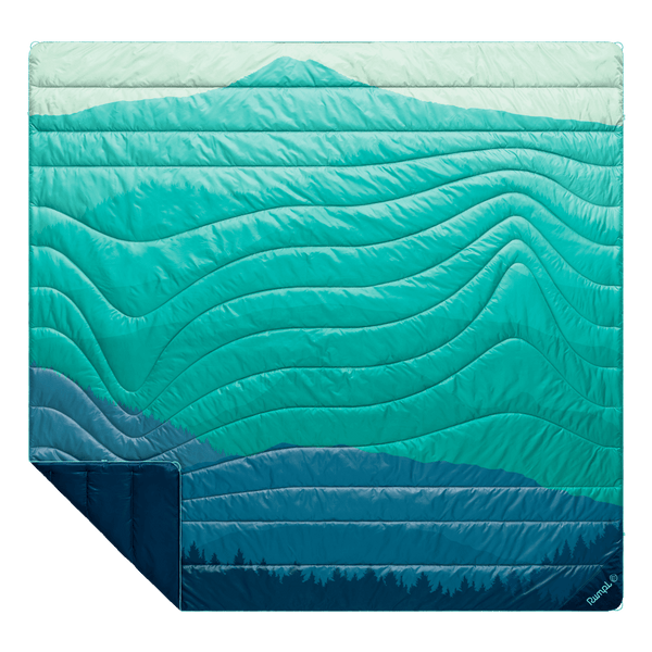 Original Puffy 2 Person Blanket - Seascape Ridge Mountains