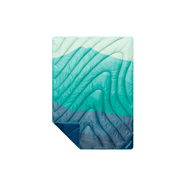 Rumpl Original Puffy Throw Blanket - Seascape Ridge Mountains Original Puffy Throw Blanket - Seascape Ridge Mountains | Rumpl Blankets For Everywhere Printed Original