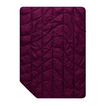 Travel Puffy Blanket - Plum