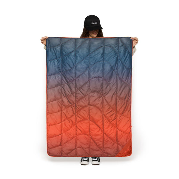 Rumpl Travel Puffy Blanket - Volcanic Fade Travel Puffy Blanket - Volcanic Fade | Rumpl Blankets for Everywhere Printed Travel