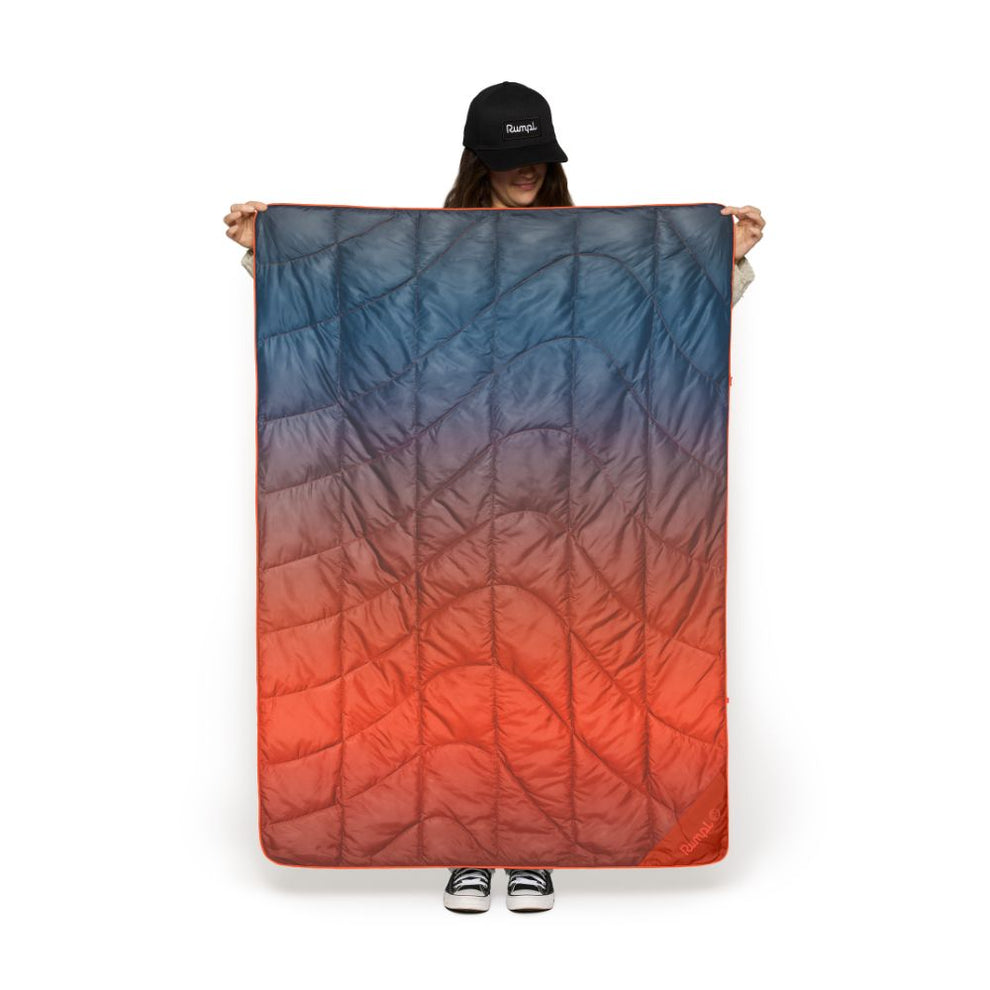 Rumpl Travel Puffy Blanket - Volcanic Fade Travel Puffy Blanket - Volcanic Fade | Rumpl Blankets for Everywhere Printed Travel