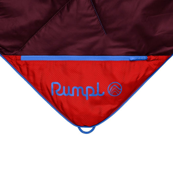 Rumpl Backcountry Puffy Blanket - Fig Red Backcountry Puffy Blanket - Fig Red | Rumpl Blankets For Everywhere Solid Backcountry Puffy