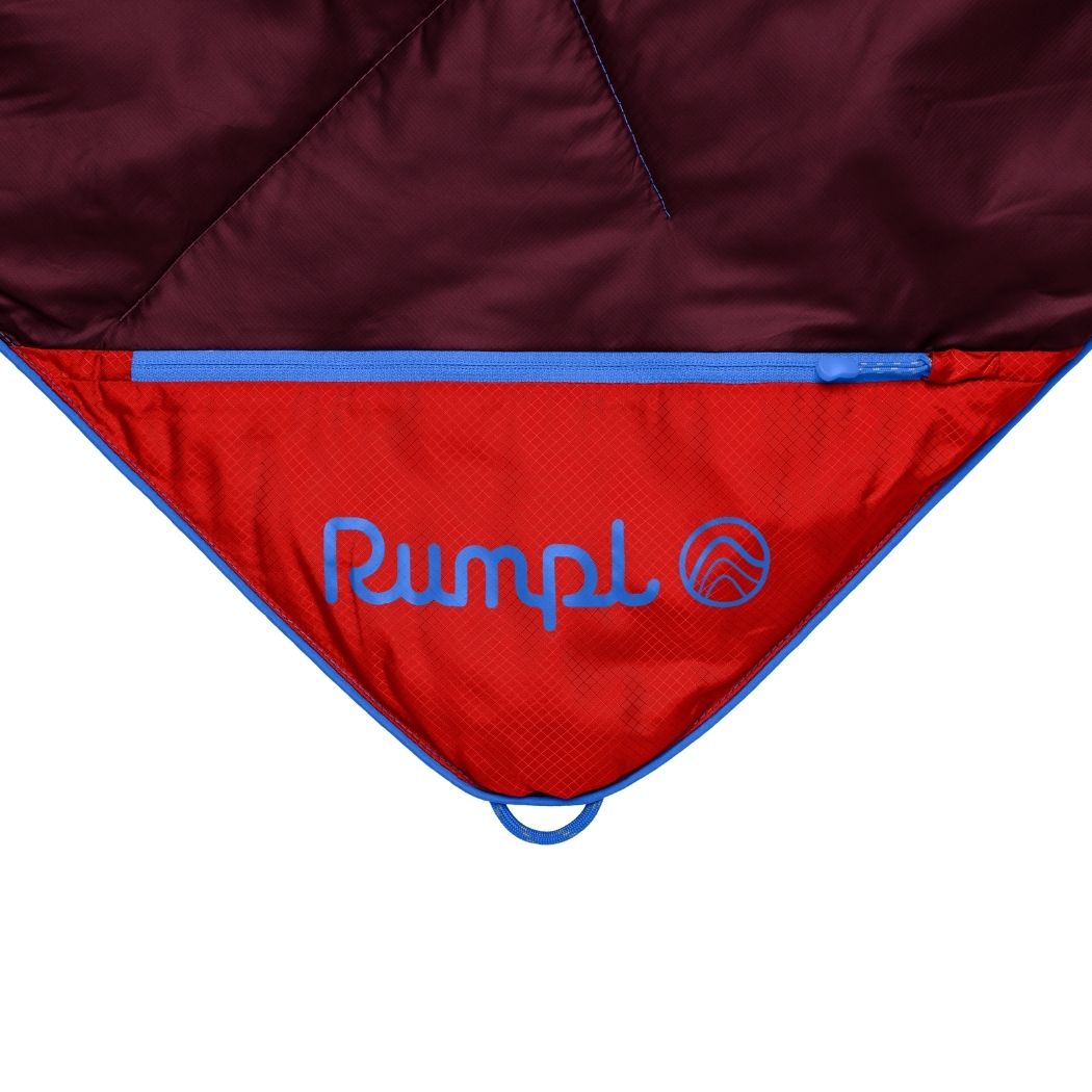 Rumpl Backcountry Puffy Blanket - Fig Red Backcountry Puffy Blanket - Fig Red | Rumpl Blankets For Everywhere Solid Backcountry Puffy