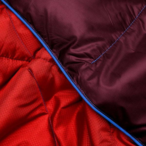 Rumpl Backcountry Puffy Blanket - Fig Red Backcountry Puffy Blanket - Fig Red | Rumpl Blankets For Everywhere Solid Backcountry Puffy