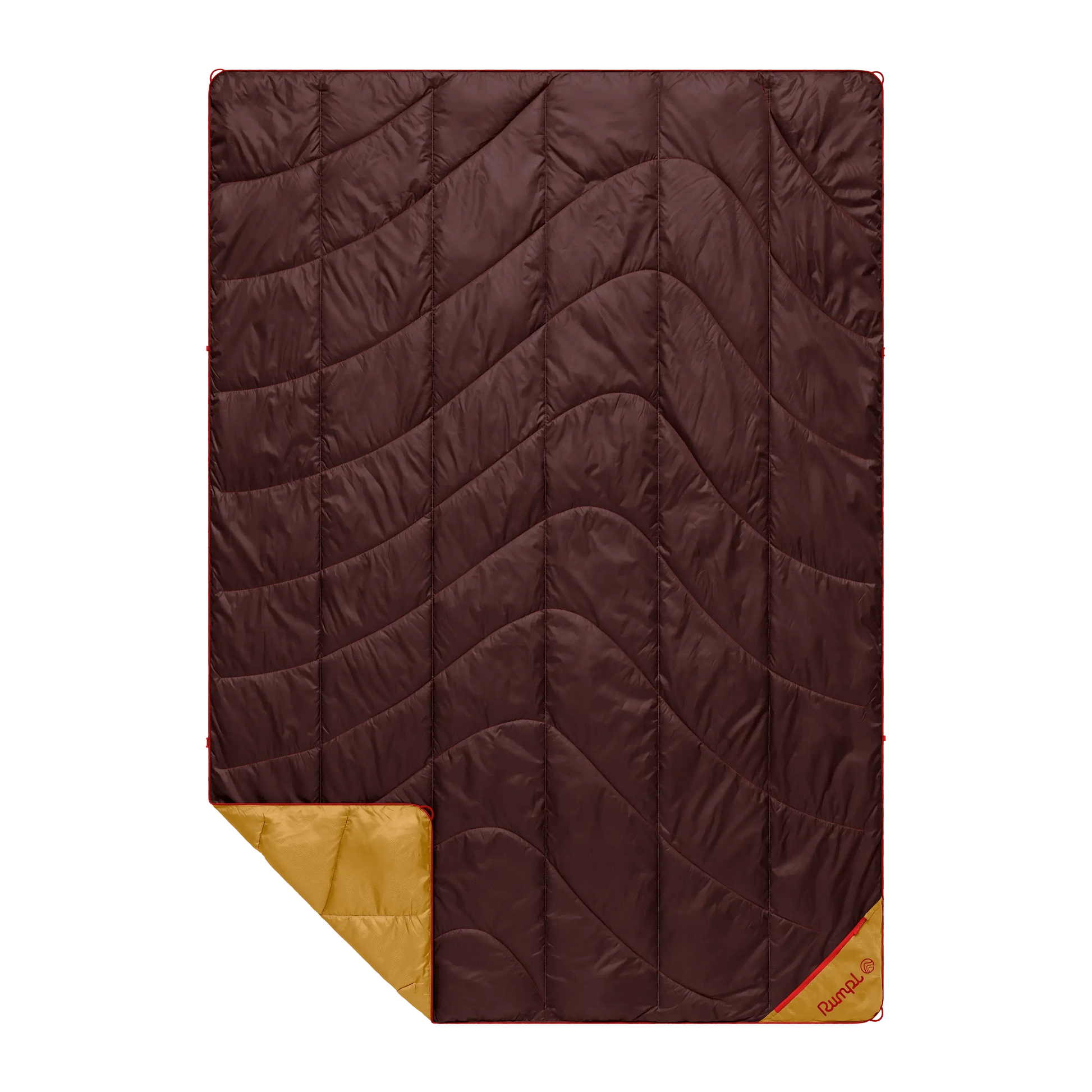 Rumpl Backcountry Puffy Blanket - Redwood Backcountry Puffy Blanket - Redwood | Rumpl Blankets For Everywhere Solid Backcountry Puffy