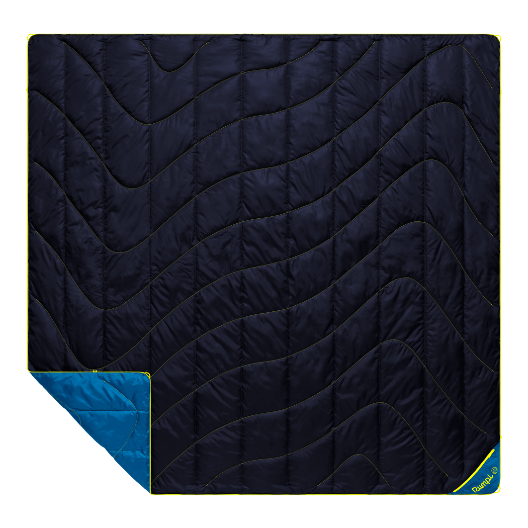 Rumpl Backcountry 2 Person Puffy Blanket - Midnight Blue Backcountry 2 Person Puffy Blanket - Midnight Blue | Rumpl Blankets For Everywhere Solid Backcountry Puffy