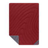 Rumpl Campfire Puffy Blanket - Cherry Charcoal Campfire Puffy Blanket - Cherry Charcoal | Rumpl Blankets For Everywhere Solid Campfire Puffy