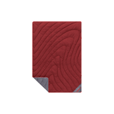 Rumpl Campfire Puffy Throw Blanket - Cherry Charcoal Campfire Puffy Throw Blanket - Cherry Charcoal | Rumpl Blankets For Everywhere Solid Campfire Puffy