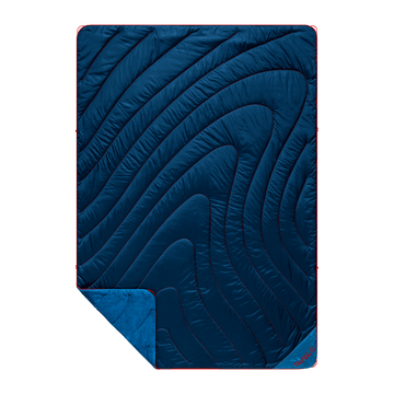 Rumpl Fleece Puffy Blanket - Deepwater Fleece Puffy Blanket - Deepwater | Rumpl Blankets For Everywhere Solid Fleece Puffy